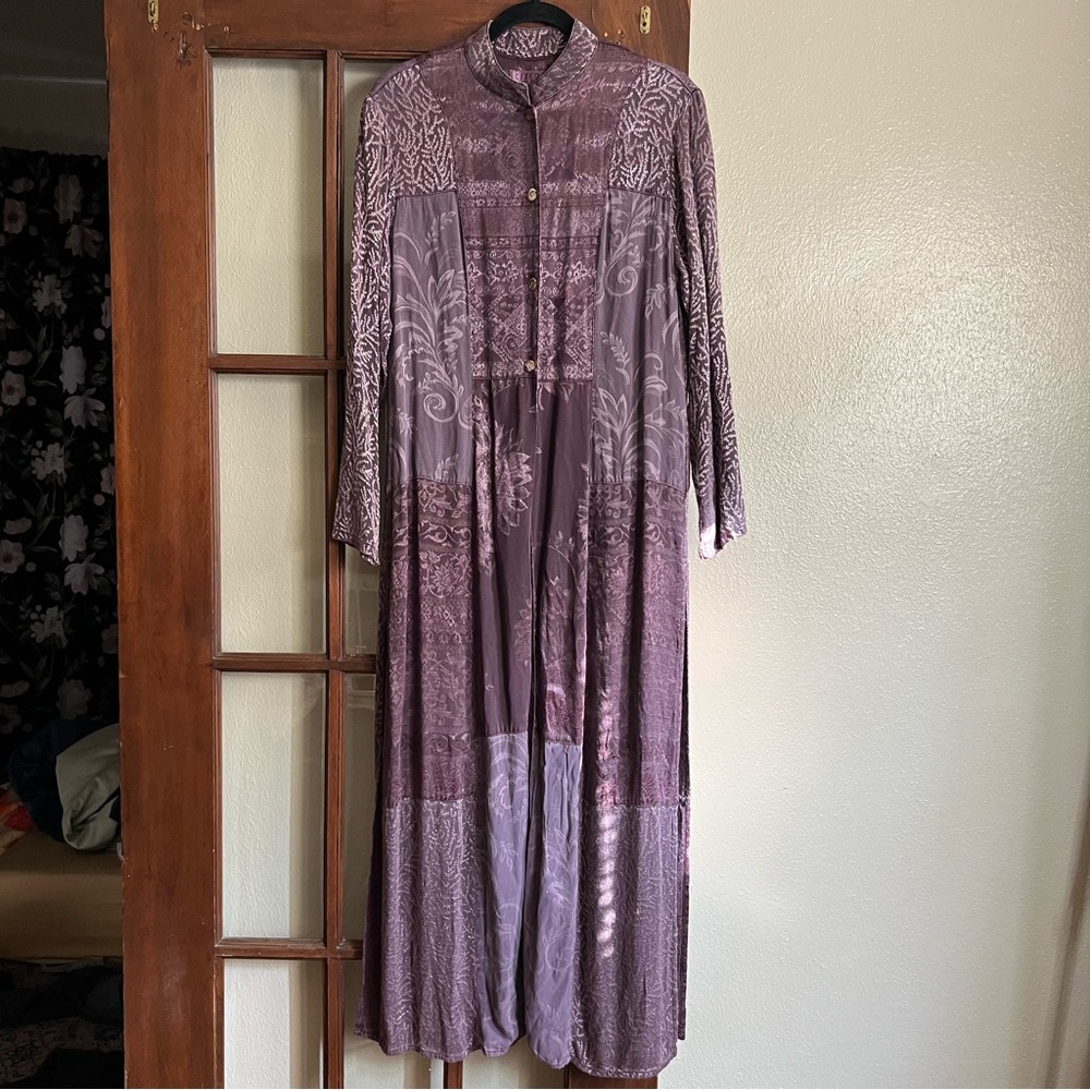 Citron Silk Duster (M)